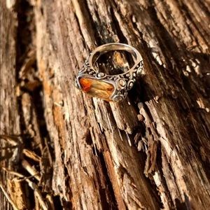 ‼️SOLD‼️🧡925 Citrine Ring🧡